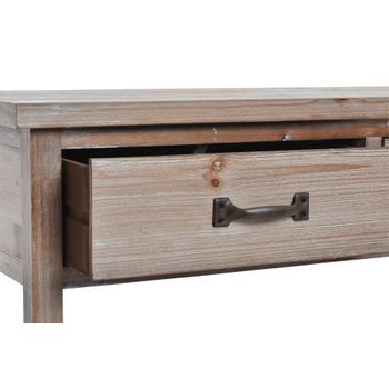 Consola Paulownia 160x40x80 3 Cajones
