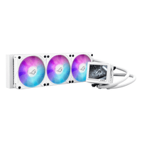 sistema de refrigeracion liquida asus para cpu rog ryujin iii 360 argb extreme wht