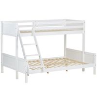 camas para ninos litera 3 camas con somier 1 cama doble 140x200 cm y 1 cama individual 90x200 cm lit06216