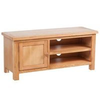 mueble para tv madera maciza de roble 103x36x46 cm vidaxl