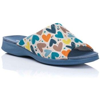 Garzon Pantuflas Zapatilla de casa - Corazones para mujer