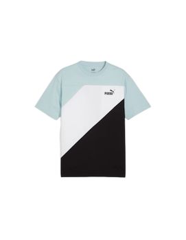 Camiseta Puma POWER Colorbloc Hombre turquesa