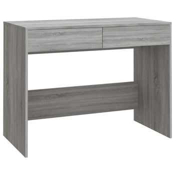 Escritorio | Mesa De Trabajo De Madera De Ingeniería Gris Sonoma 101x50x76,5 Cm