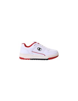 Zapatillas Champion RD18 Heritage Low Cut Niño Blanco/Rojo
