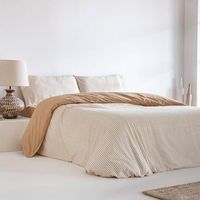 funda nordica altube mostaza  algodon mostaza 260x240 cama de 180