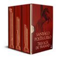 estuche trilogia de trajano edicion especial con cantos decorados