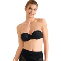 lisca banador top de traje bano bandeau con balconette preformado imperia para mujer