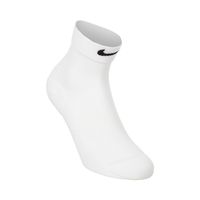 nike fast midweight ankle calcetines para correr unisex - blanco verde neon