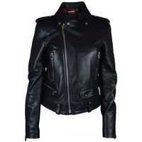 philipp plein sport cazadora de cuero - para mujer