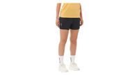 salomon shkout core 4in pantalones cortos negros 2 en 1 para mujer