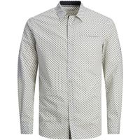 jack  jones camisa manga larga 12235969 jjeremy detail shirt ls noos cloud dancer para hombre