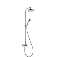 showerpipe hansgrohe croma 220 1jet monomando de ducha 27222000