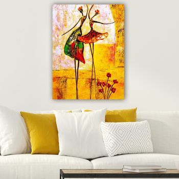 Pintura Decorativa Lienzo 617312654_70100 Multicolor 70x100 Cm