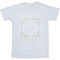 disney camiseta manga larga the mandalorian the way para nina