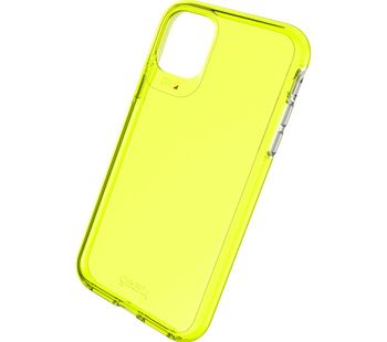 Crystal Palace Neon iPhone 11 Clear View Case - Yellow, Neon