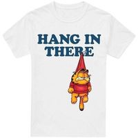 garfield camiseta hang in there para hombre