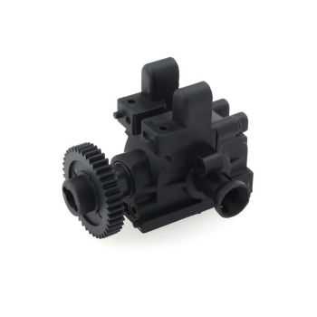 ZD Racing 6262 Caja de cambios diferencial trasera para modelos de vehículos de piezas de automóviles RC 1/16 9051 9053