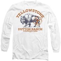 yellowstone camiseta manga larga dutton ranch para mujer