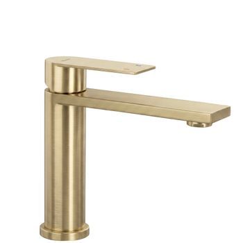 Grifo De Lavabo Hunter Brush Gold Low