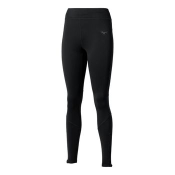Mizuno Active Warmalite Mallas Para Correr Mujeres-Negro