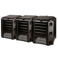 compostador 1200l prosperplast compogreen module plastico negro 826x198x719cm