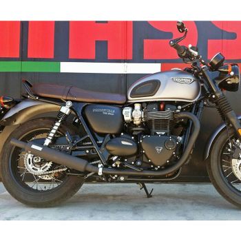 Silenciador de escape Triumph Bonneville 900 E4 Mass Classic par