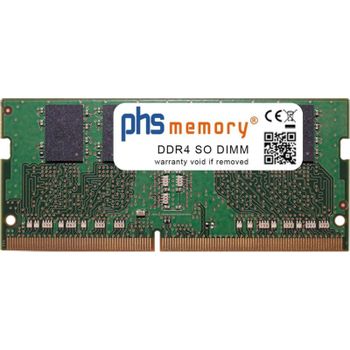 Memoria RAM PHS-memory Medion Avantum 8GB 1x8GB DDR4 3200MHz SO-DIMM Negra