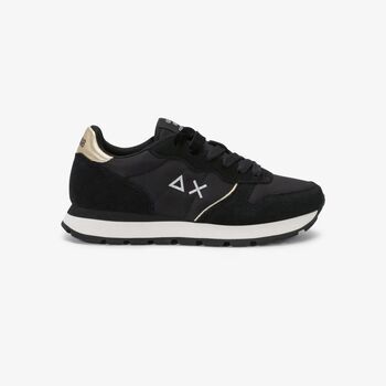 Sun68 Deportivas Moda Z46202 ALLY SILVER GOLD-11 NERO para mujer