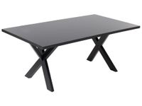 mesa de comedor de derivado de madera 8 personas l180