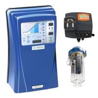 clorador salino agua piscina domotic ph invicta 63mm mono 12000h idegis - 24gh