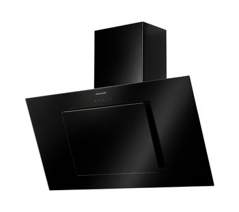 Rangemaster Opal 100 Chimney Cooker Hood - Black, Black
