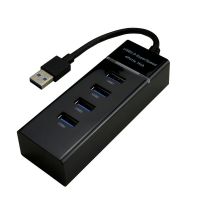 hub mcl 4 puertos 5 gbits usb 32 gen 1 usb3-m104bn negro cable corto