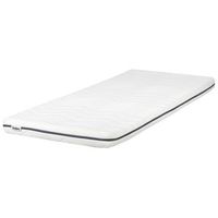 colchon de espuma viscoelastico blanco funda extraible con cremallera 90 x 200 cm petite