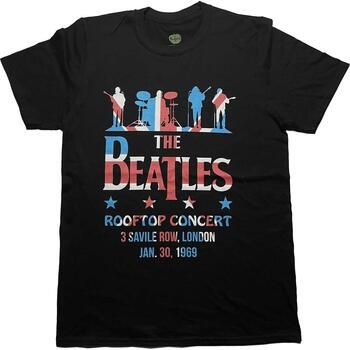 The Beatles Tops y Camisetas Drop T Rooftop para mujer