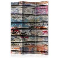 biombo - colourful wood 135x172 cm