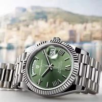 reloj pagani design 2026 con calendario semanal para hombre reloj mecanico de zafiro ar relojes de acero inoxidable 316l para hombre movimiento st16 reloj automatico de lujo