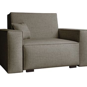 Sillón Columbus 195, Marrón, Tapiz, 85x123x98cm