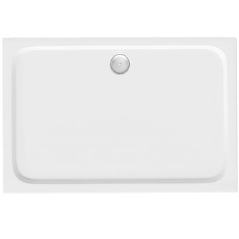 Plato De Ducha Rea Belmond 90x120 Cubierta Oro Cepillado, White 120 X 90 X 5 Cm