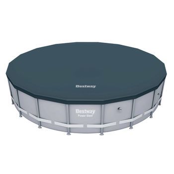 Cobertor Invierno Para Piscina Desmontable Steel Pro, Power Steel E Hydrium De Bestway 555 Cm