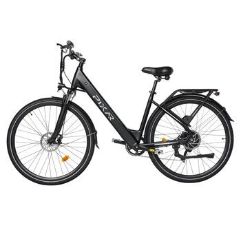 Bicicleta Eléctrica Pixar City1, Para Desplazamientos Diarios, 36 V, 250 W, 10,4 Ah, Color Negro