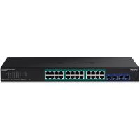 trendnet tpe-30284 switch 24 puertos gigabit  4 sfp