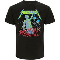 metallica tops y camisetas and justice for all para mujer