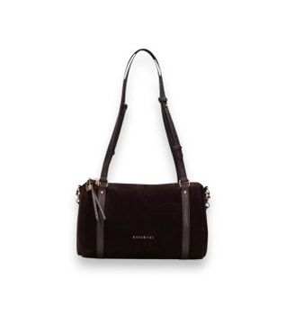 Hispanitas para mujer. BI264936 Bolso Bowling marrón (OSFA), Casual, Poliuretano