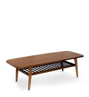 mesa de centro de madera marron anch 150 cm