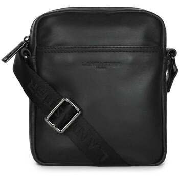 LANCASTER Bandolera Bandolera de piel para hombre SOFT VINTAGE Negro para hombre