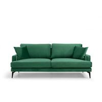 sofa 3 plazas papira verde