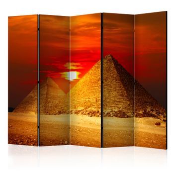 Biombo - The Giza Necropolis - Sunset Ii (225x172 Cm)