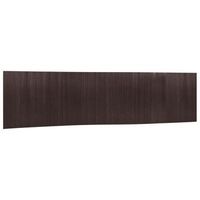 biombo divisor de bambu marron oscuro ancho 800 cm alto 165 cm vidaxl