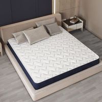 colchon 120x190 cm en waterfoam hipoalergenico 12 cm  relleno de guata y funda de tejido 3d transpirable antiacaros y antifungico  fabricado en italia