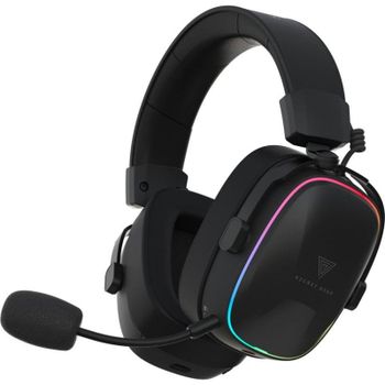 Auriculares Secret Gear SX2 inalámbricos USB-C y Mini Jack con sonido 7.1 y micrófono negro